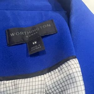 Womens blue jacket only used a few times still in excellent condition